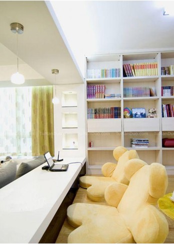自由風(fēng)格書(shū)房裝修