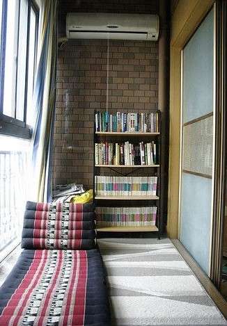 陽臺(tái)改書房