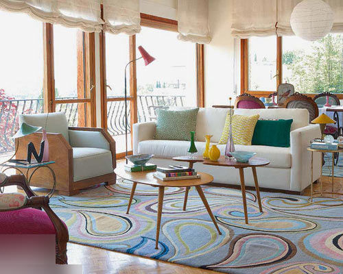 色彩豐富的客廳設(shè)計(jì)