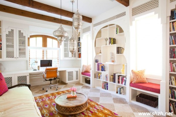 別墅混搭書(shū)房設(shè)計(jì)