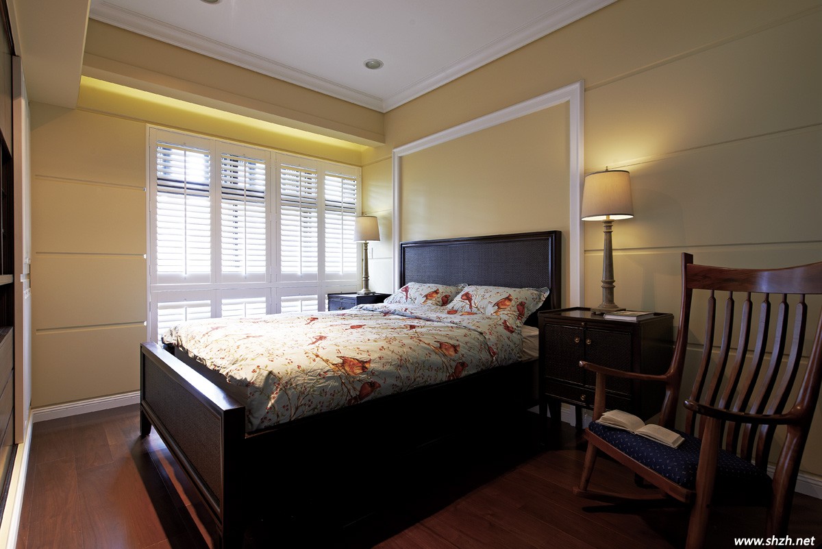 美式殖民風的一居室