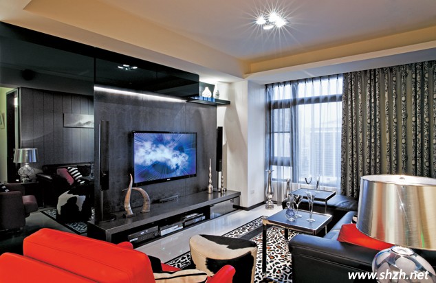 現(xiàn)代奢華風客廳