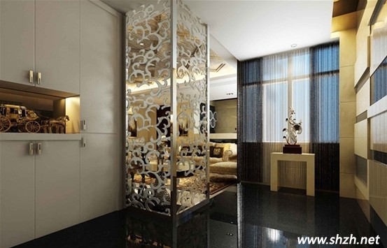 別墅裝修  玄關(guān)設(shè)計(jì)  簡(jiǎn)歐新古典