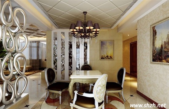 別墅裝修餐廳設(shè)計(jì)奢華裝修