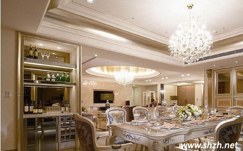 簡(jiǎn)歐古典餐廳設(shè)計(jì)