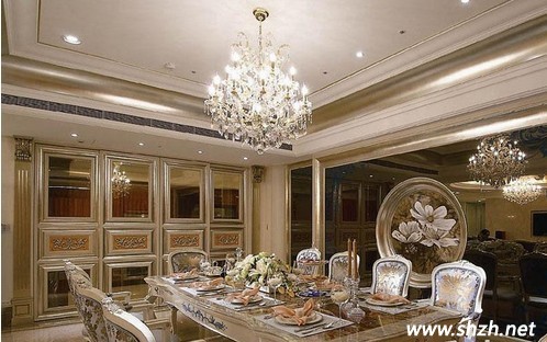 簡(jiǎn)歐新古典餐廳設(shè)計(jì)