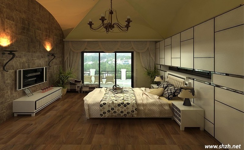 美式風格裝修 臥室設(shè)計