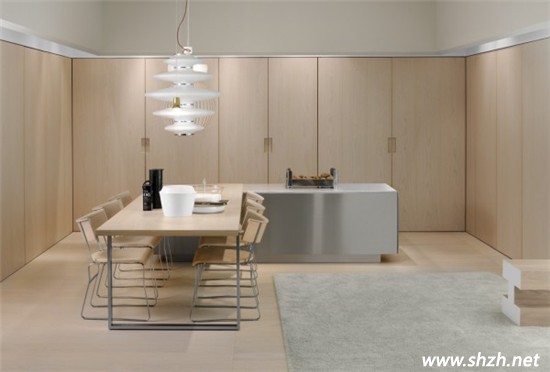 北歐風(fēng)開(kāi)放式廚房