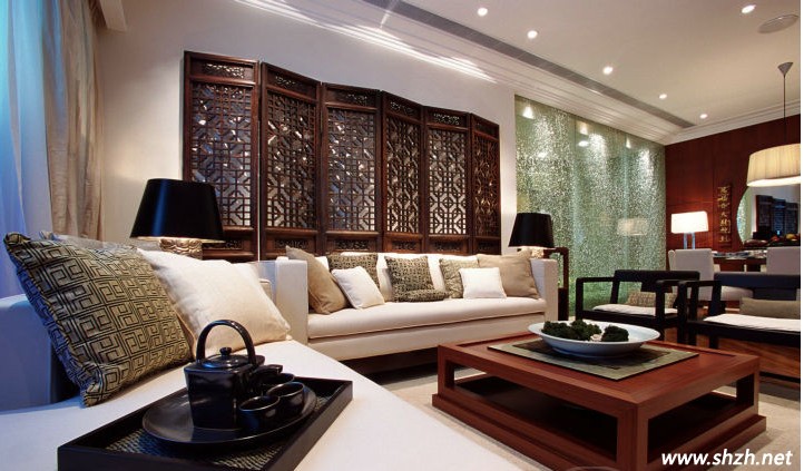 檀木制屏風(fēng)